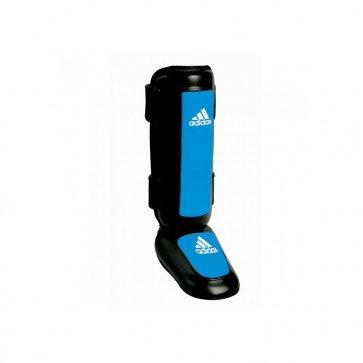 Защита голени и стопы тайбокс Adidas Pro Style черно-синяя