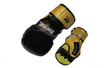 Перчатки для смешанных единоборств MMA Кожа MATSA ME-2011