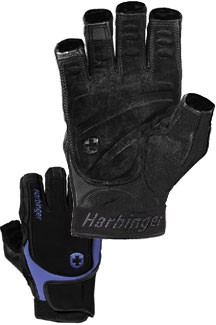 Перчатки для фитнеса HARBINGER Women's 1265 Training Grip WristWrap