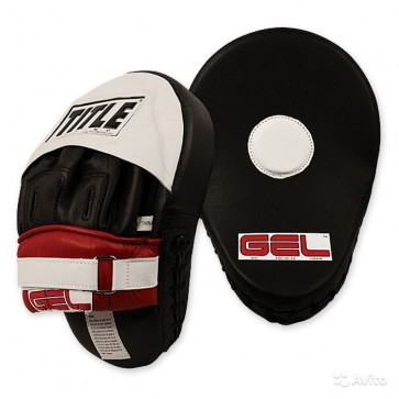 Лапы боксерские TITLE Gel Contoured Punch Mitts