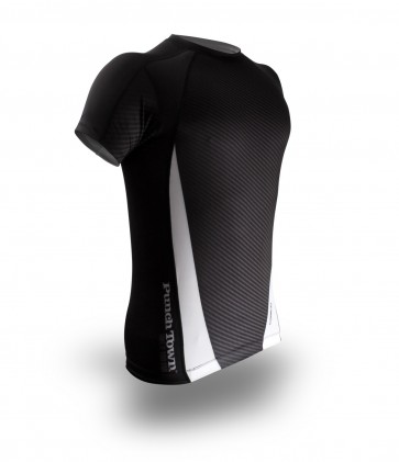Рашгард PunchTown Carbon Rash Guard Short Sleeve