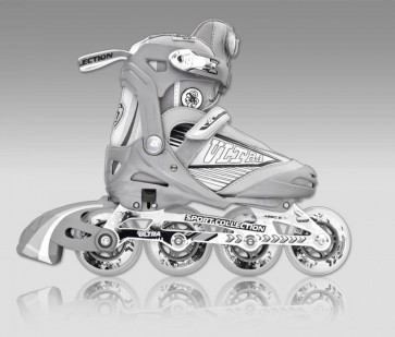 Роликовые коньки  СК ULTRA silver / (29-32)