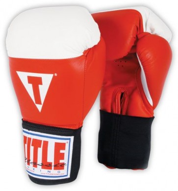 Боксерские перчатки TITLE Classic White Knuckle Amateur Competit