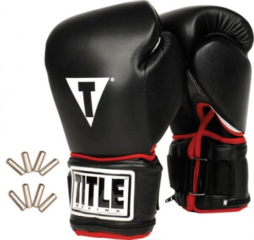 Боксерские перчатки с утяжелителями TITLE Boxing Power