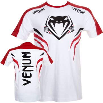 Футболка Venum Shockwave 2 T-shirt White-Red