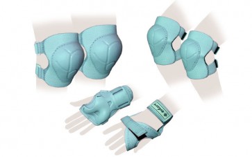 Защита спорт. наколенники, налокот., перчатки детские ZEL SK-4684G ENJOYMENT