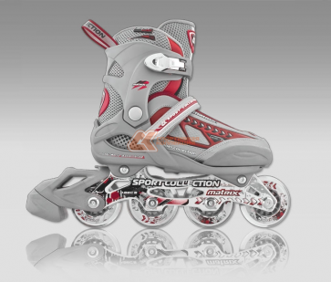 Роликовые коньки СК MATRIX bordo / (31-34)