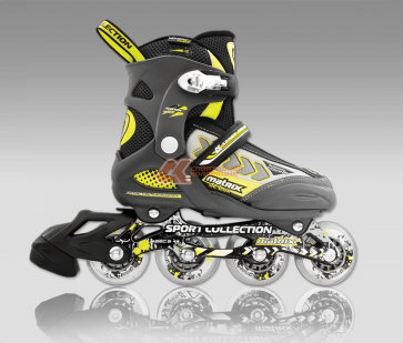 Роликовые коньки СК MATRIXdeLux yellow / (31-34)