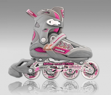 Роликовые коньки СК MATRIXdeLux pink / (35-38)