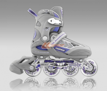 Роликовые коньки СК MATRIXdeLux violet / (39-42)