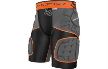 Защитные шорты с протекторами Shock Doctor ULTRA SHOCKSKIN 5-PAD