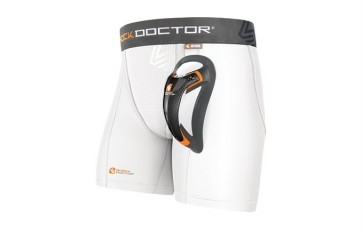 Компрессионные шорты с ракушкой Shock Doctor ULTRA BOXER COMPRESSION SHORT