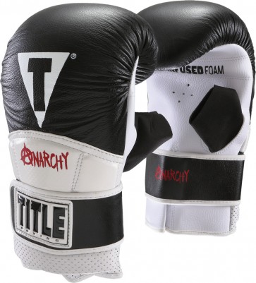 Снарядные боксерские перчатки TITLE Infused Foam Anarchy Pro Bag Gloves