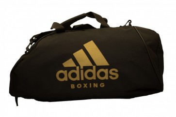 Сумка-рюкзак (2в1) Adidas с принтом Boxing золотого цвета