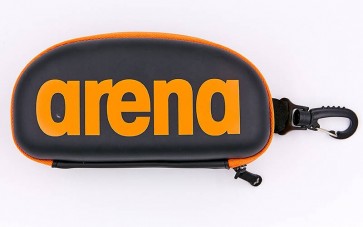 Чехол для очков ARENA GOGGLE CASE AR-1E048-54 (пластик, полиэстер, цвет черный-оранжевый)