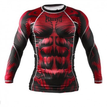 Рашгард Peresvit Immortal Silver Force Rashguard Long Sleeve Red