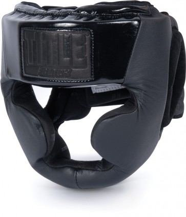 Боксерский шлем TITLE BLACK FULL COVERAGE