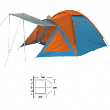 Палатка 4-х местная BL-1009 DOME TENT