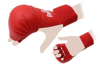 Накладки (перчатки) для карате PU DAEDO BO-5076-R