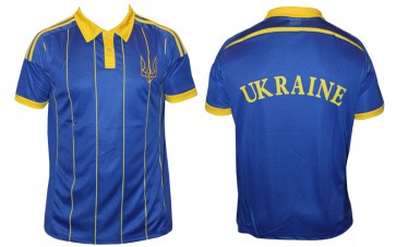 Футболка футболиста УКРАИНА CO-4066-B
