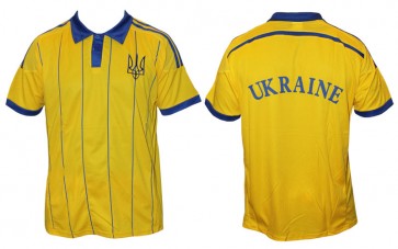 Футболка футболиста УКРАИНА CO-4066-Y