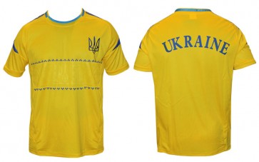 Футболка футболиста УКРАИНА CO-4067-Y