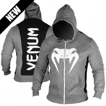 Толстовка Venum Shockwave Hoodie Grey