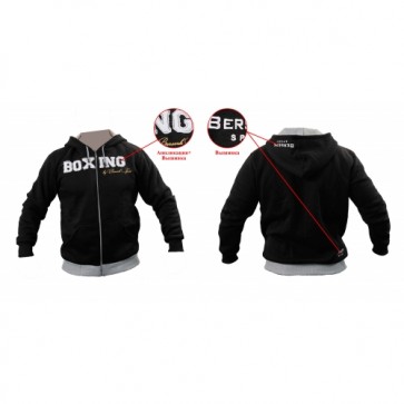 Толстовка с начесом BERSERK BOXING black 