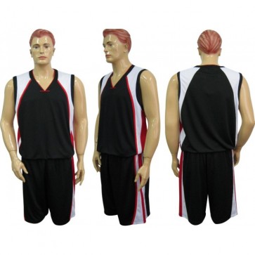Форма баскетбольная мужская без номера CO-1509-BK