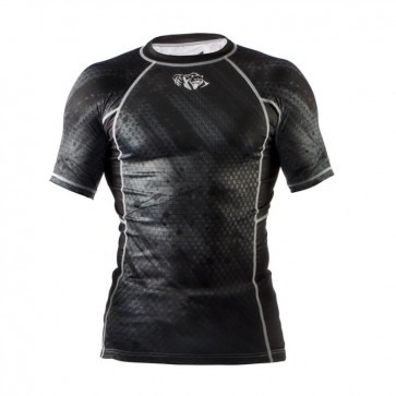 Рашгард Peresvit Immortal Silver Force Rashguard Short Sleeve Black Rain