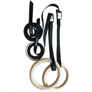 Кольца гимнастические Power System PS-4048 GYMNASTIC WOODEN RINGS