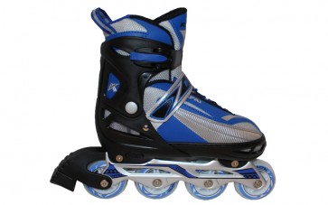 Роликовые коньки раздвижные KEPAI F1-K03-BL / (30-33) синий