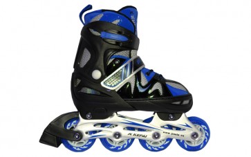 Роликовые коньки раздвижные KEPAI F1-K09-BL / (38-41) синий