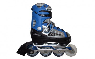 Роликовые коньки раздвижные KEPAI F1-S2-BL / (38-41) синий