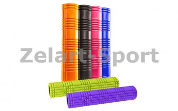 Роллер массажный (Grid Roller) для йоги, пилатеса, фитн. FI-4941