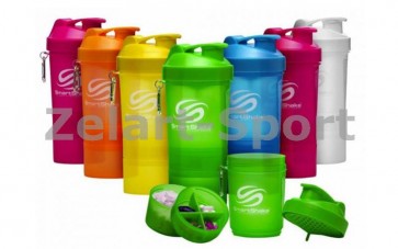 Шейкер 3-х камерный для спортивного питания SMART SHAKER ORIGINAL FI-5053