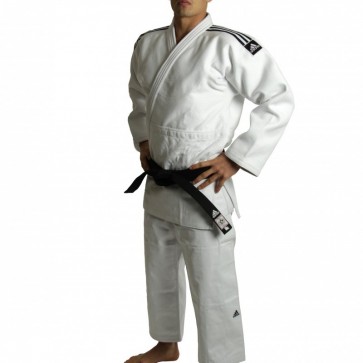 Кимоно для дзюдо Adidas Champion II NEW IJF 2015 Slim Fit (белое)