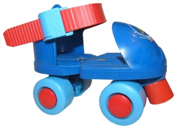Роликовые коньки раздвижные K01 / (25-30) сине-красные