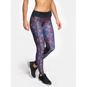 Женские компрессионные леггинсы Peresvit Air Motion Women's Printed Leggins Triangle Curls