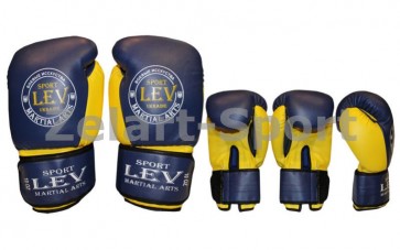 Перчатки боксерские Стрейч Лев LV-4280 ТОП