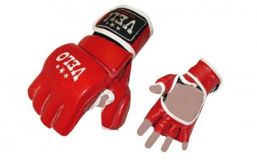 Перчатки для смешанных единоборств MMA Кожа VELO ULI-4015