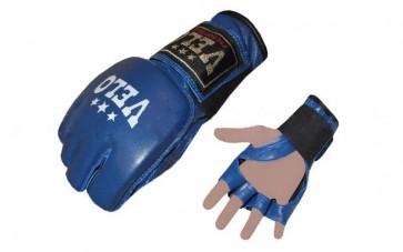 Перчатки для смешанных единоборств MMA Кожа VELO ULI-4024