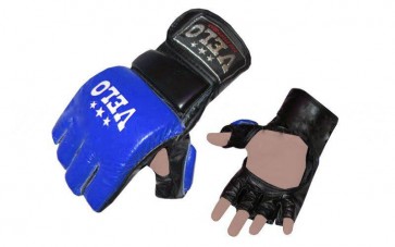 Перчатки для смешанных единоборств MMA Кожа VELO ULI-4033