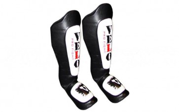 Защита для ног (голень+стопа) MMA Кожа VELO ULI-7021