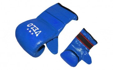 Снарядные перчатки (блинчики) Кожа VELO ULI-4003