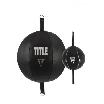 Большая пневмогруша на растяжках TITLE PLATINUM BIG-MAX DOUBLE END BAG