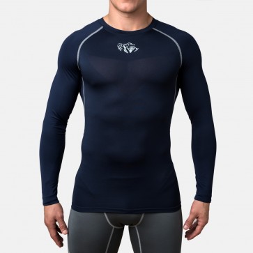Компрессионная футболка Peresvit Air Motion Compression Long Sleeve T-Shirt Navy Grey