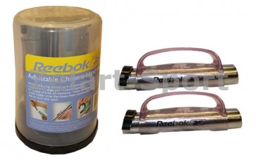 Гантели для фитнеса хром. с изменяемым весом REEBOK (2*1,2,3LB) RAHW06