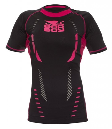 Рашгард женский Bad Boy Sphere Black/Pink