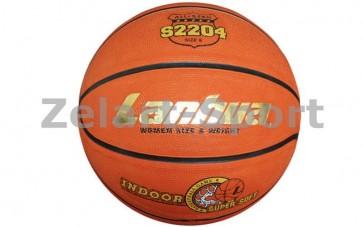 Мяч баскетбольный резиновый №6 LANHUA S2204 Super soft Indoor
